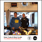 Rainer Trueby & Olivier Cavaller at La Maison de la Radio Meuh