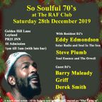 So Soulful 70's @ The RAF Club Leyland December 28th 2019 CD 53