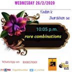 RJ Shubhangi - Wednesday, February 26, 2020 - YKJS - Rare Combinations