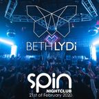 Beth Lydi at Spin San Diego / SNOE x Front Left Productions