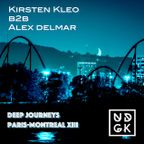 Kirsten Kleo & Alex Delmar - Deep Journeys Paris-Montreal XIII (UDGK: 01/11/2022)