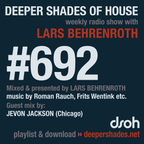 Deeper Shades Of House #692 w/ exclusive guest mix by JEVON JACKSON