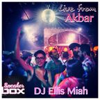 Ellis Miah Live DJ Set Speakerbox Nights at @akbar 1 yr anniversary