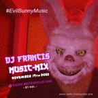 DJ FRANCIS - Music Mix Nov. 19th - Synthpop - Electro - Industrial - EBM