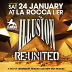 David DM at Illusion Re:United 24/01/2015 at La Rocca BACKSTAGE - 3 HOURS of the coolest music!