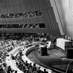 Haile Selassie 1st. Address United Nations October 1963.