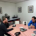 Matt Burman in conversation with Alan Lane at Slunglow's Hub