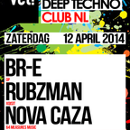 Nova Caza live @ vet! Club NL Amsterdam 12-04-2014