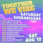 DJDC - Together We Vibe - Saturday Shenanigans - 2 HOUR BRITPOP/INDIE SET!!