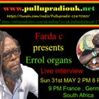 FARDA CONCIOUS AN ERROL ORGANS ABOARD DI ROYAL IRIS
