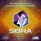 DJ Sora 90 mins Psytrance set for 6th Dimension Festival on June 24th (7pm - 8:30pm) 2022