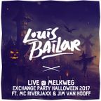 Louis Bailar, MC Riverjaxx & Jim van Hooff Live @ Melkweg, Exchange Party Halloween 27-10-2017