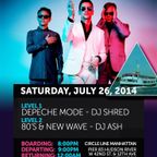Depeche Mode Boat Cruise Party Summer 2014 mix