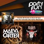 Da Sylva mashup "Hey Ho Calcutta" supported by Maeva Carter @ Halloween Festival on Fun Radio