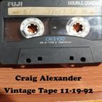Vintage Tape 11-19-92