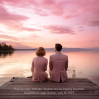 Pink Sunset - Melodic Techno mix by Mattia Nicoletti - Giulietta al Lago Arona - July 15 23