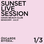 Óscar de Rivera at Oasis Beach Club Benidorm Live Sunset Session 1/3