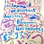 Buttape_Les Enormes Et Pourtant Invisibles -Benjamin Lew oeuvres '82-'93