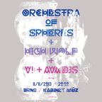 Podzim #AVA2013 vol. 2: Orchestra of Spheres, High Wolf...