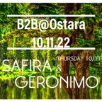 15NOV22//Safira&GeronimoB2B@Ostara10.11.2022//