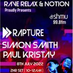 Simon Smith - Rave Relax Show SHMU FM - 8th July 2022