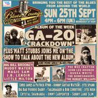 The Blues Lounge Sept 25th 2022 ft Album of the Week GA-20 Crackdown and Guest Matt Stubbs