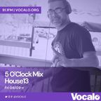 House13 5 O'Clock Mix on Vocalo.org 09.09.2022