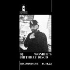 DJ Wonder - Birthday Disco - LIVE At Lost Boy