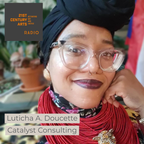DeGuzman chats with Luticha Doucette about her new business and series of books