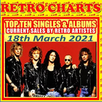 Retro Charts countdown with Terry Hughes - 18 March 2021 - top 10 current hits by retro artistes