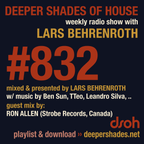 Deeper Shades Of House #832 w/ exclusive guest mix by RON ALLEN