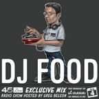 45 Live Radio Show pt. 187 with guest DJ FOOD