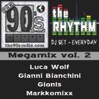 The 90s Radio pres. The Rhythm - Megamix 2  (L. Wolf - Gianni B. - Gionis - Markkomixx)