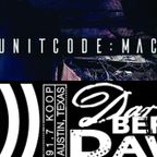 Darkest Before Dawn KOOP - Interview with unitcode:machine - 2021-08-07