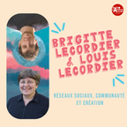 [1/7] Brigitte Lecordier et Louis Lecordier - réseaux sociaux, communauté et création
