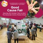 Faversham & District Community Lottery Good Cause Fair - 8th October 2022