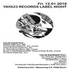 Max & Maarten @ NoiseBegriff Floor, Yaya23 Records Label Night, 12.1.2018