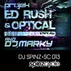 SpinzCycle Podcast 013 - projek Ed Rush, Optical & Marky Teaser Mix