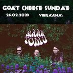 Goat Cheese Sundae vieraana Maan Tomu (16.02.2023)