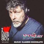 Claudio Coccoluto @ Club Haus 80's (at Stardust), Milan - 02.11.2013