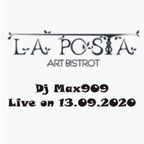 Dj Max909 -  San Teodoro Live La Posta Art Bistròt -  13 Settembre 2020