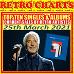 Retro Charts countdown with Terry Hughes - 25 March 2021 - top 10 current hits by retro artistes