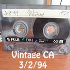 Vintage CA Tape 3-2-94