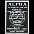 DJ Monsoon, DJ Scratch, Dj Festa & DJ HMC @ ALPHA Civic Theatre, Halifax (31st July 1993 - Part 2)