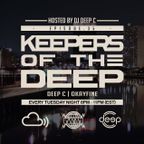 Keepers Of The Deep Ep 35, Deep C (Philly, Host), & OKAYFINE (Baltimore, D.C.) takes us Deeeeeeeeep.