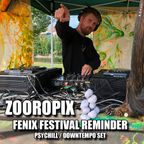 Zooropix @ Fenix Festival Reminder - Psychill Set - 19.09.2020