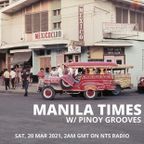 Manila Times w/ Pinoy Grooves - 19th March 2021