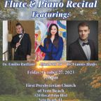 Flute & Piano Recital @ FPC (Vero Beach, FL) 10/27/2023