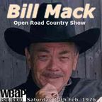 WBAP 820 50kW Clear Channel =>> Bill Mack's All Night Open Road Country Show <<= Sat 14th Feb 1976