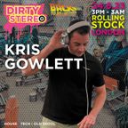 Kris Gowlett @ Dirty Stereo Back To Rollingstock 24th June 2023